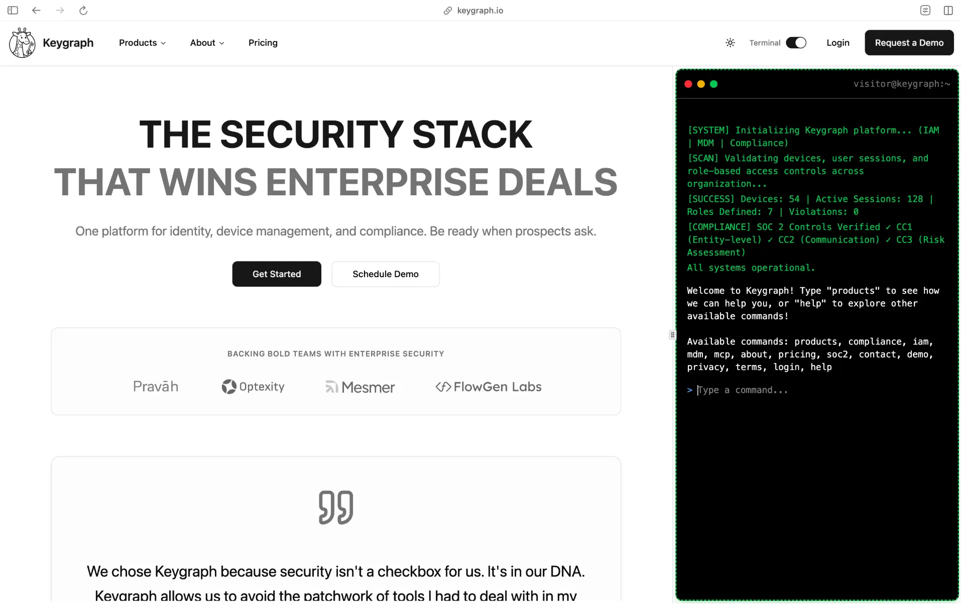 Keygraph – Shannon AI Pentester