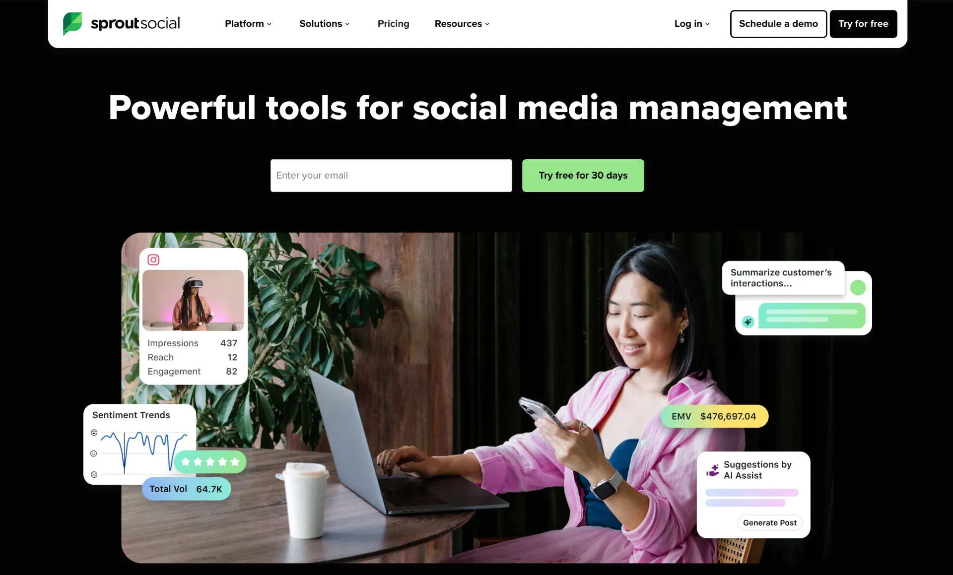 Sprout Social AI Marketing