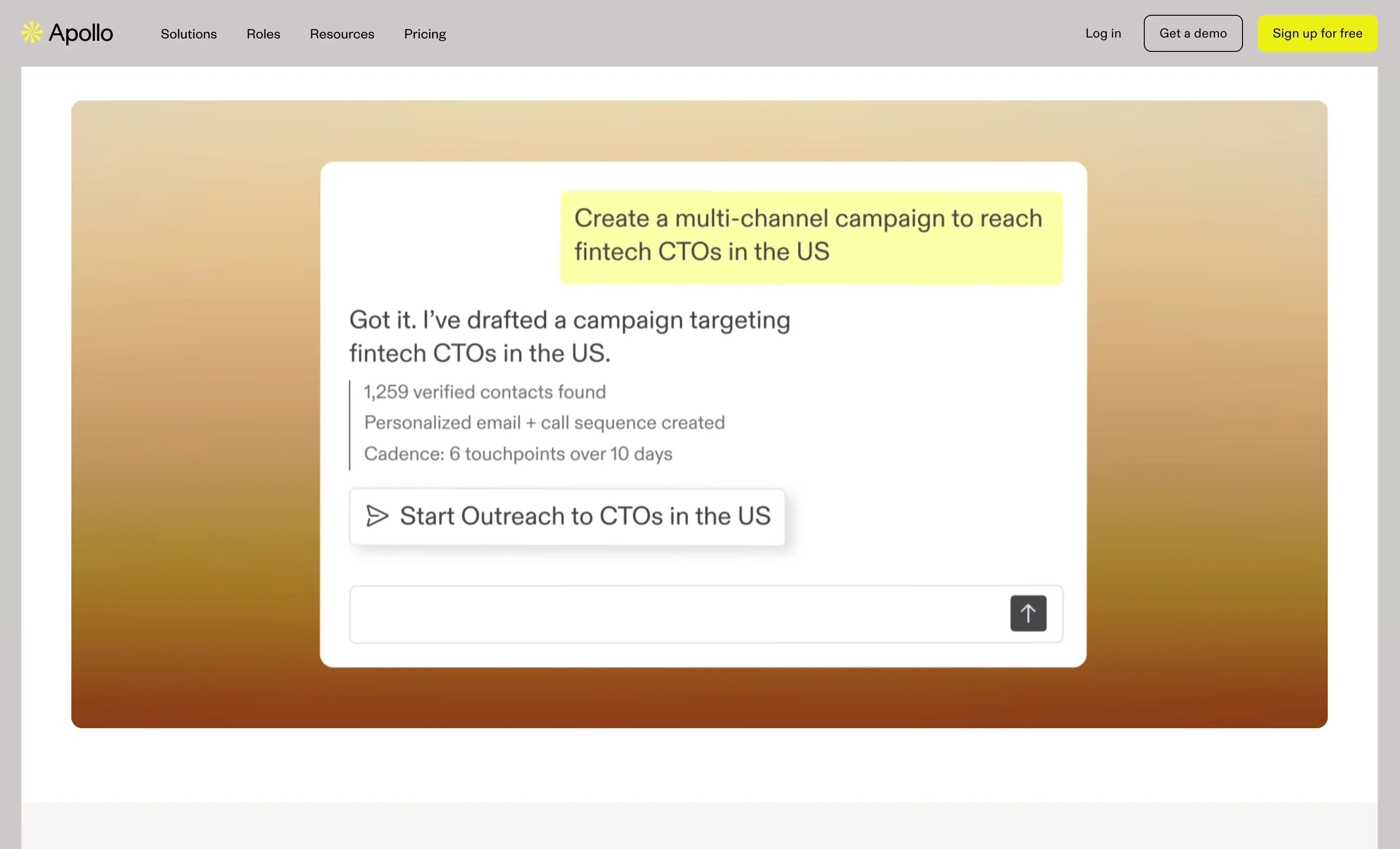 Apollo.io AI Sales Intelligence CRM