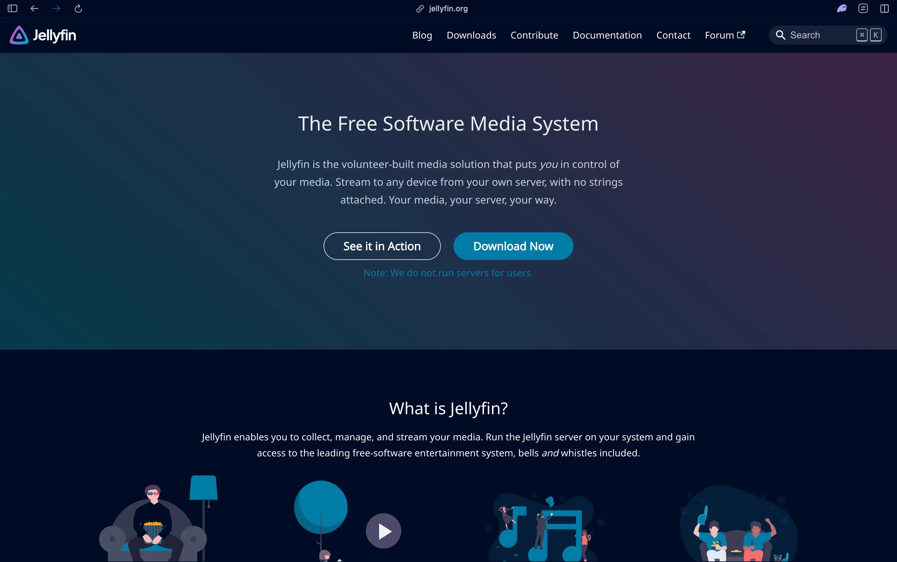 Jellyfin Open-Source Media Server