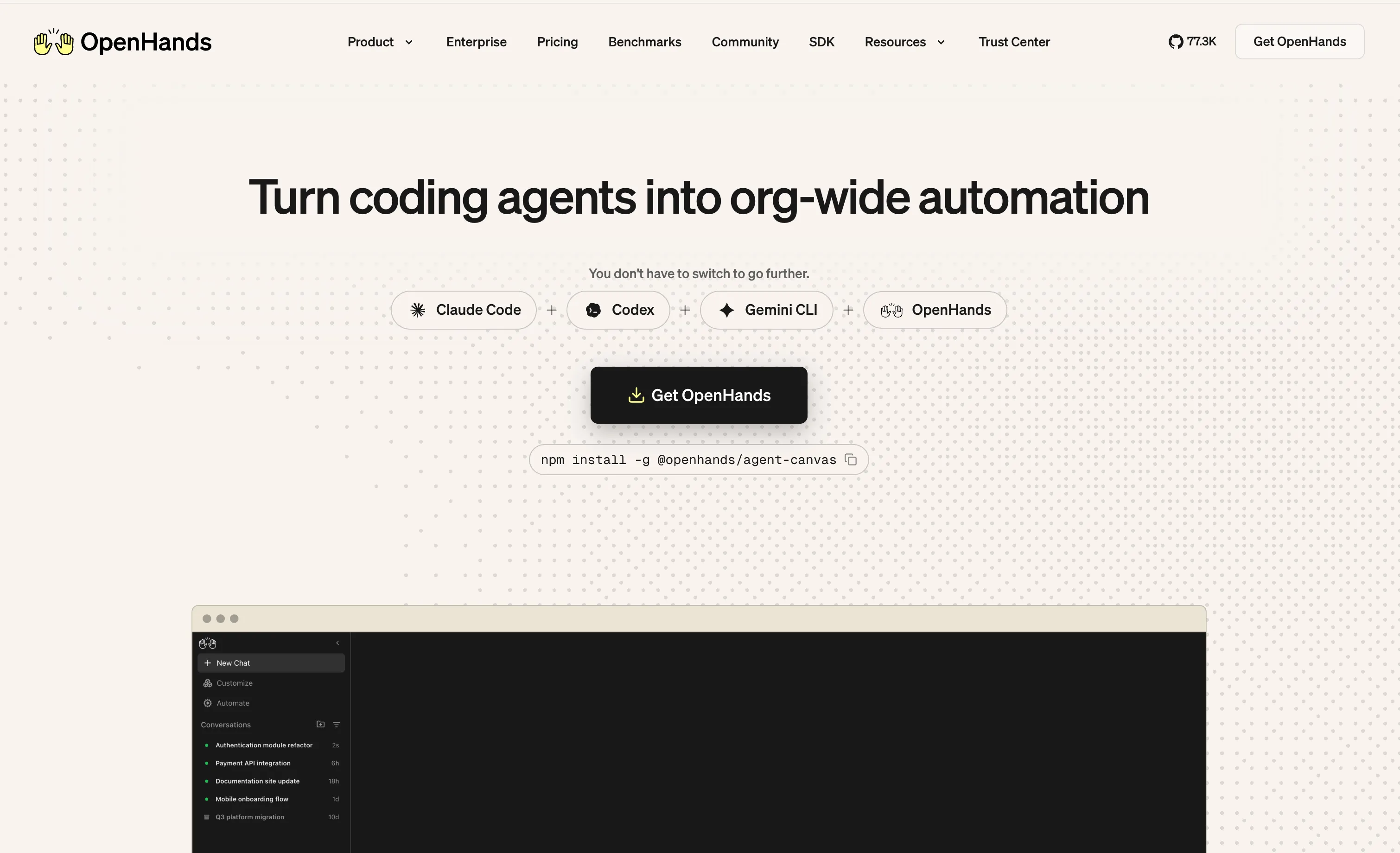 openhands cli